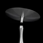 Kaljanas Aladin MVP Rocket Black Clear – raketos formos dizainas su juoda stikline kolba viršus