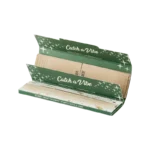 Vibes Papers with Tips King Size Slim premium rūkymo popieriai su perforuotais filtrais