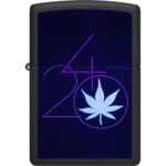 Zippo 420 Glow – Šviečiantis tamsoje žiebtuvėlis