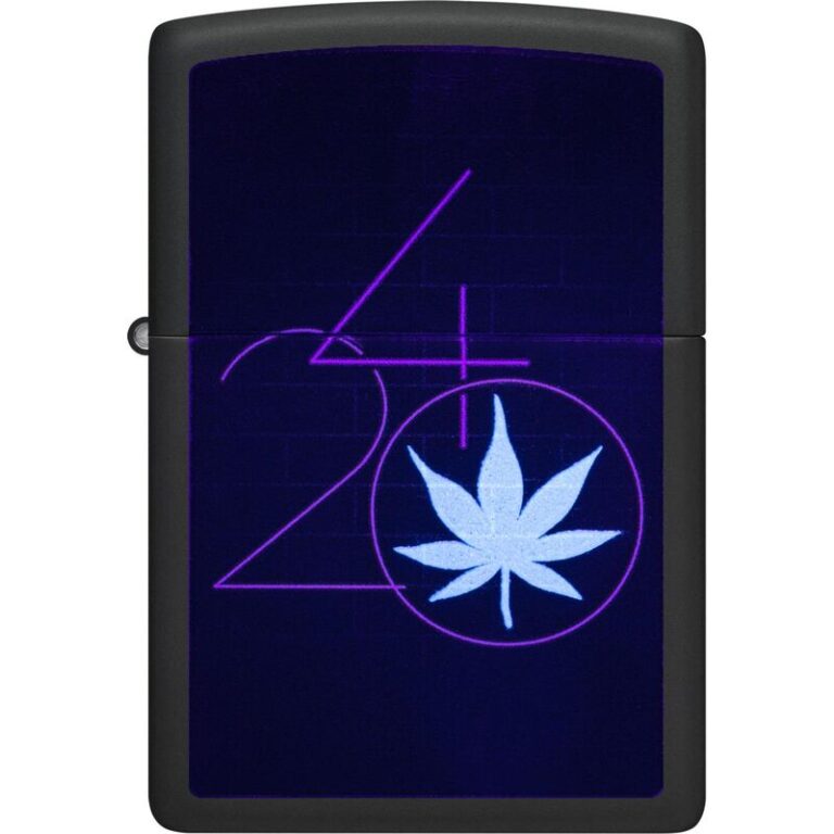 Zippo 420 Glow – Šviečiantis tamsoje žiebtuvėlis