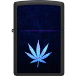 Zippo Glow in the Dark Cannabis – Originalus žiebtuvėlis